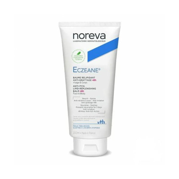 NOREVA ECZEANE Baume relipidant anti grattage 48H 200ML