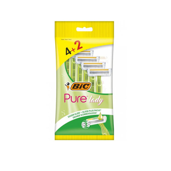 BIC Pure Lady Pouch 4+2