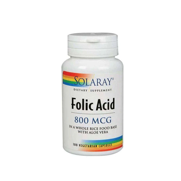 SOLARAY Folic Acid 800mcg