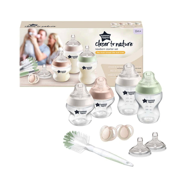 Tommee Tippee Closer to Nature 0m+ Newborn Starter Set Transparent