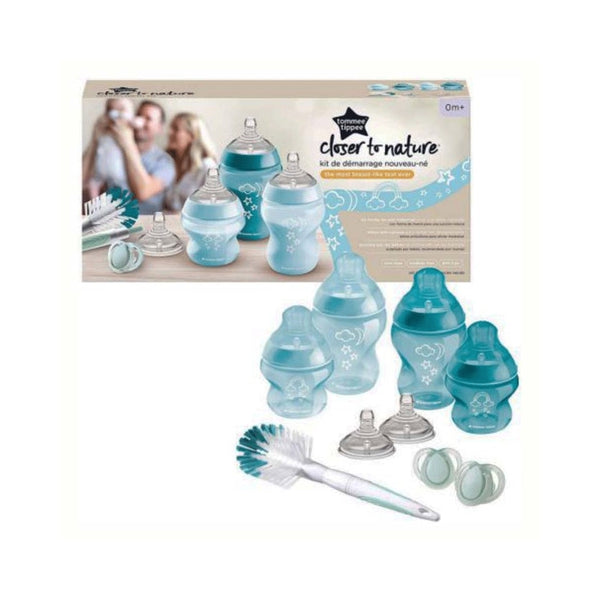 TOMMEE TIPPEE Closer to Nature Newborn Starter Set 0m+ Blue