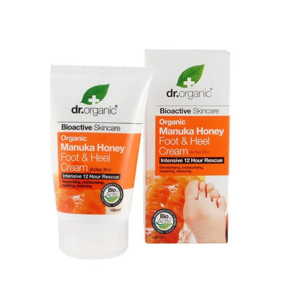 DR ORGANIC Manuka Honey Foot Cream 125 Ml