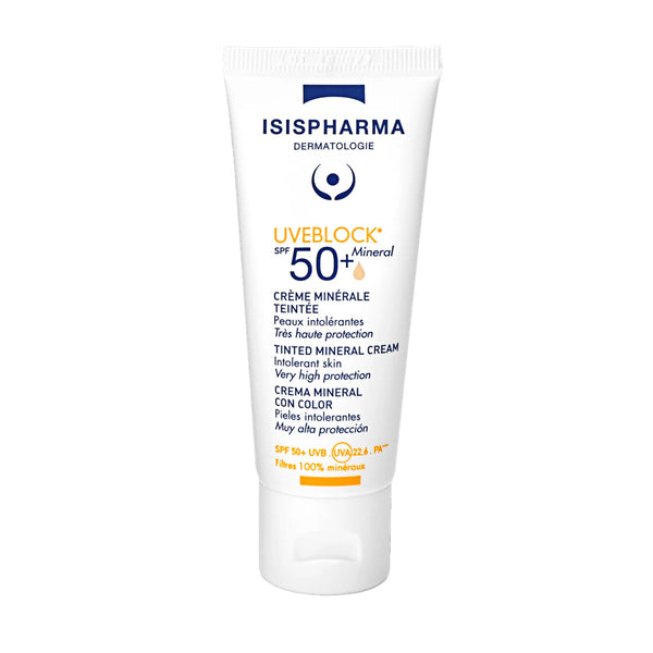 ISISPHARMA Uveblock SPF50+ Tinted Mineral Sunscreen