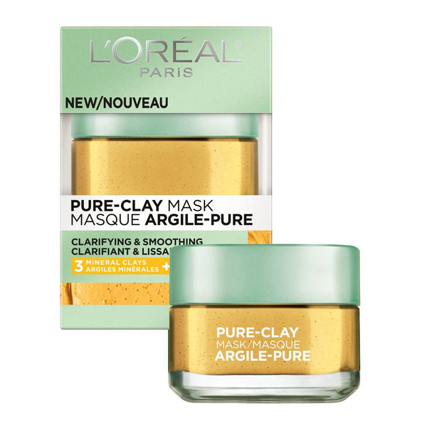 L'OREAL PARIS Pure Clay Clarify & Smooth Face Mask 50 ML