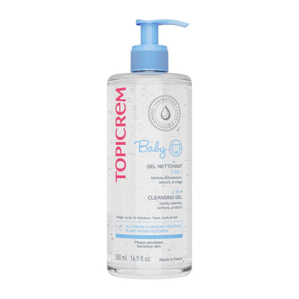 TOPICREM Baby 2 In 1 Cleansing Gel 500ml