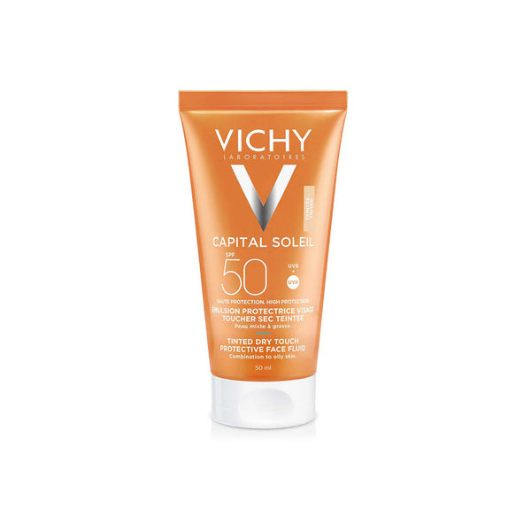 VICHY Capital Soleil Anti Shine Tinted Sunscreen For Combination To Oily Skin Spf 50+ 50ml