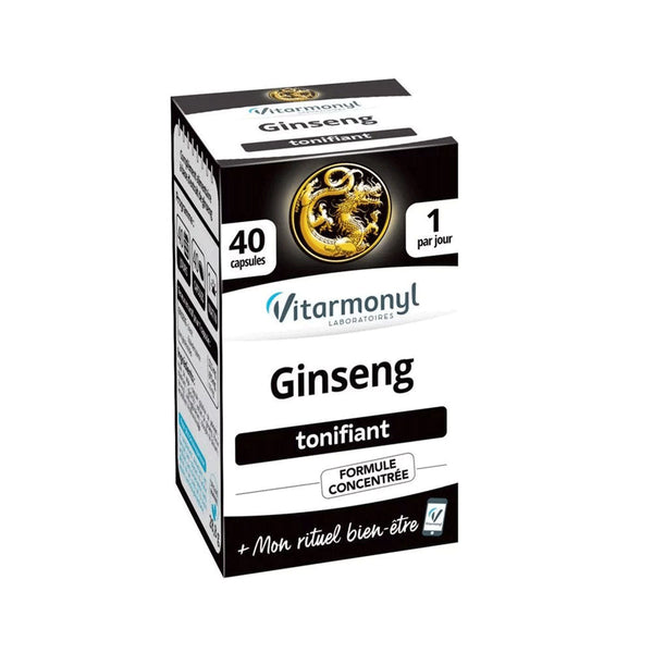 VITARMONYL Ginseng Tonifiant - 40 Capsules