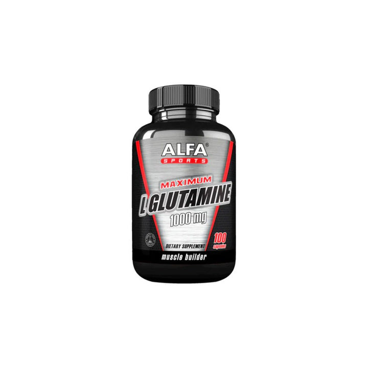ALFA SPORTS Maximum L-Glutamine 1000Mg - 100 Capsules | Lebanon - Nexus Care ALFA SPORTS Maximum L-Glutamine 1000Mg - 100 Capsules | Lebanon - Nexus Care