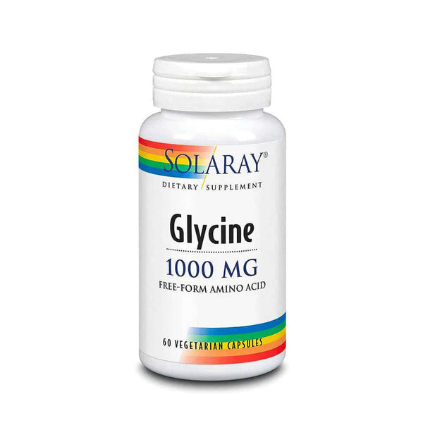 SOLARAY Glycine 1000mg Free-Form Amino Acid