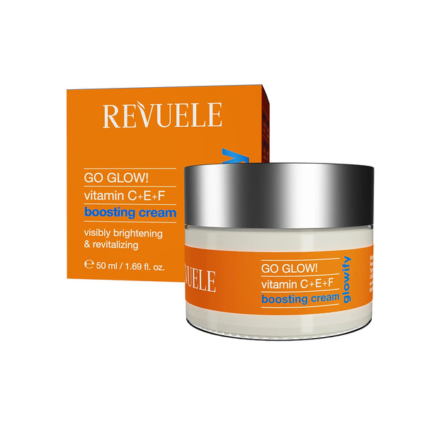 REVUELE Go Glow! Boosting Cream Vitamin C+ E+ F  50ml