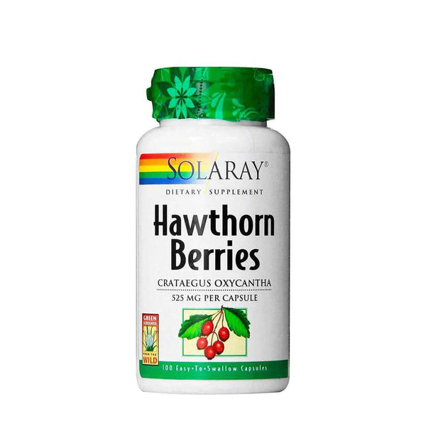 SOLARAY Hawthorn Berries Crataegus Oxycantha 525mg