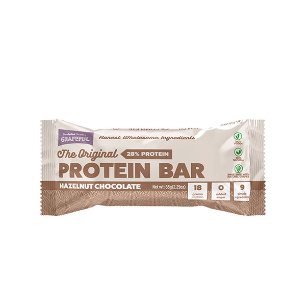 GRAPEFUL Chocolate Hazelnut Protein Bar 65g