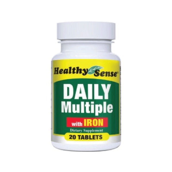 HEALTHY SENSE Daily Multiple With Iron 20 Tablets