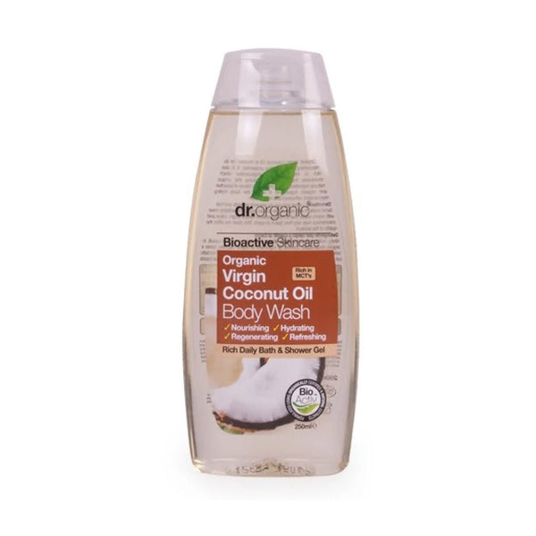 DR ORGANIC Virgin Coconut Oil Bath & Shower 250 Ml