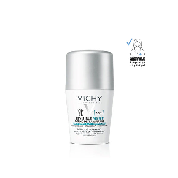 Vichy Invisible Resist 72H Roll-On Deodorant 50 ml