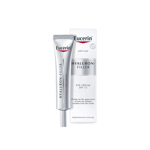 EUCERIN Hyaluron-Filler Eye Cream With Spf15, Anti-Ageing, 15ml