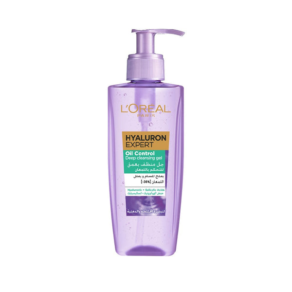 L'OREAL PARIS Hyaluron Expert Oil Control Deep Cleansing Gel