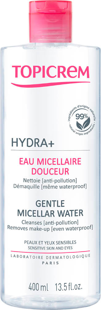 TOPICREM Hydra+ Gentle Micellar Water 400ml