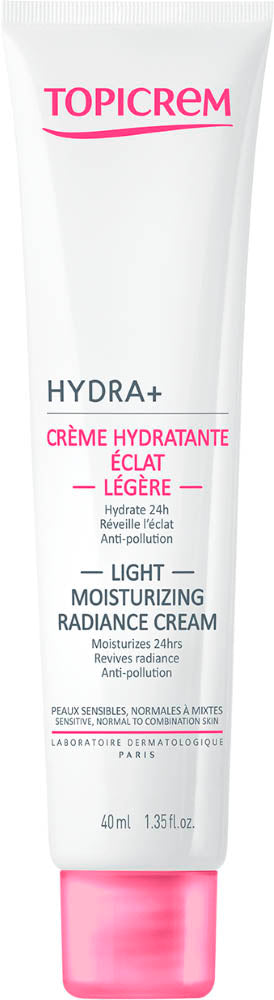 TOPICREM Hydra+ Light Moisturizing Radiance Cream 40ml