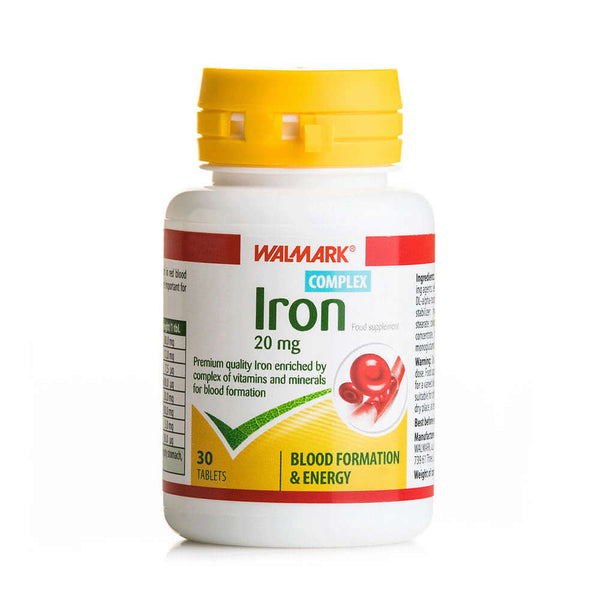 WALMARK Iron Complex 20Mg 30cp