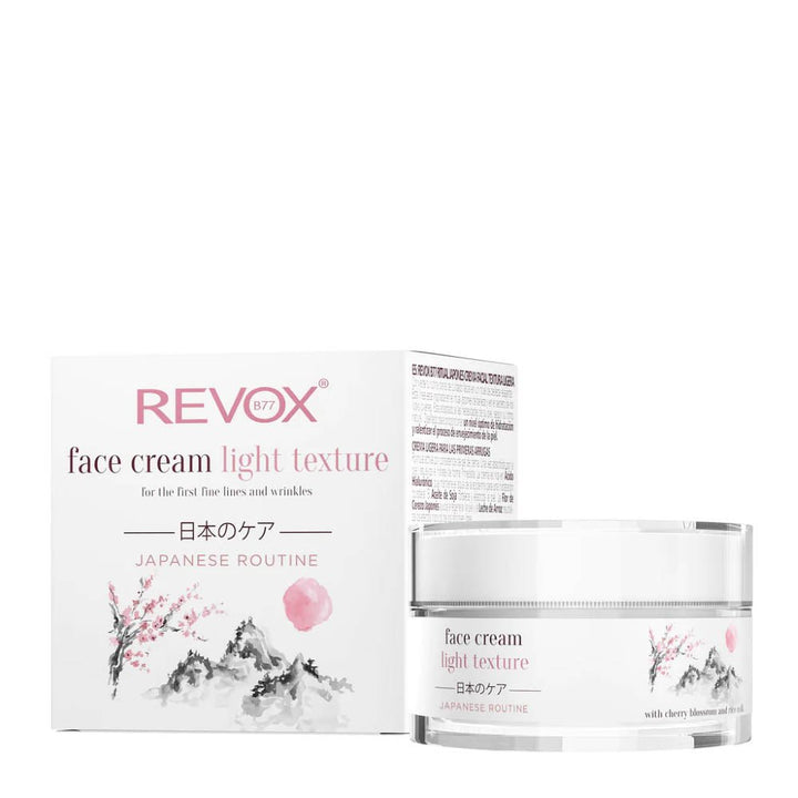 REVOX B77 Japanese Routine Face Cream Light Texture