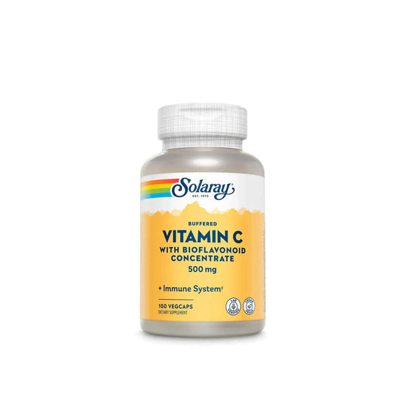 SOLARAY Vitamin C-Buffered With Bioflavonoids concentrate-500 mg 500mg