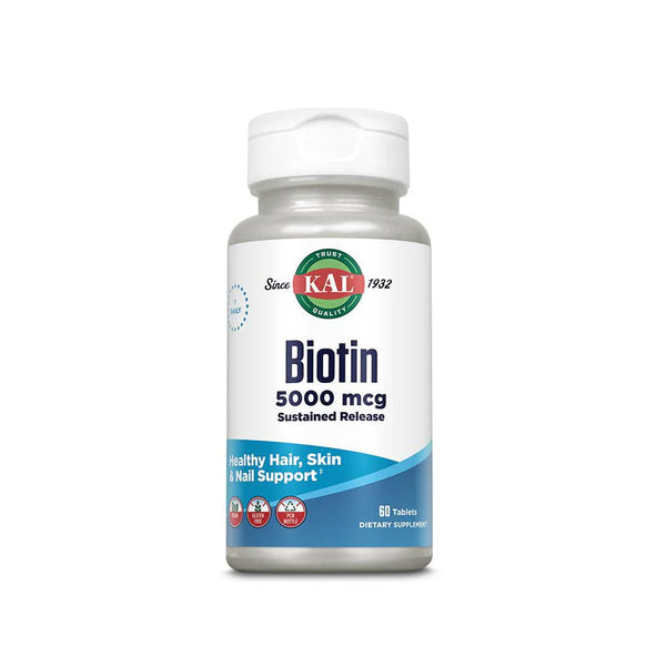 KAL Biotin 5000 mcg 60tabs