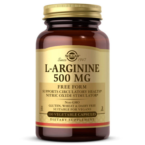 SOLGAR L-Arginine Free Form 500 Mg