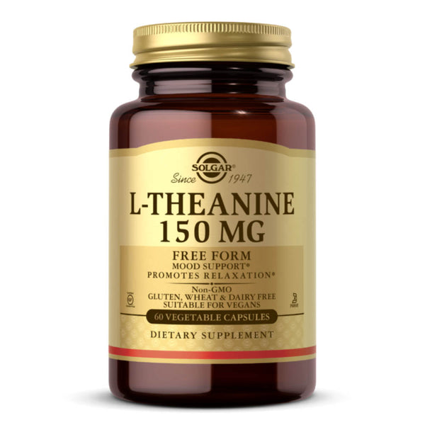 SOLGAR L-Theanine 150 Mg 60Vegetables Capsules