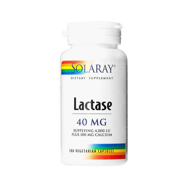 SOLARAY Lactase & calcium 40mg