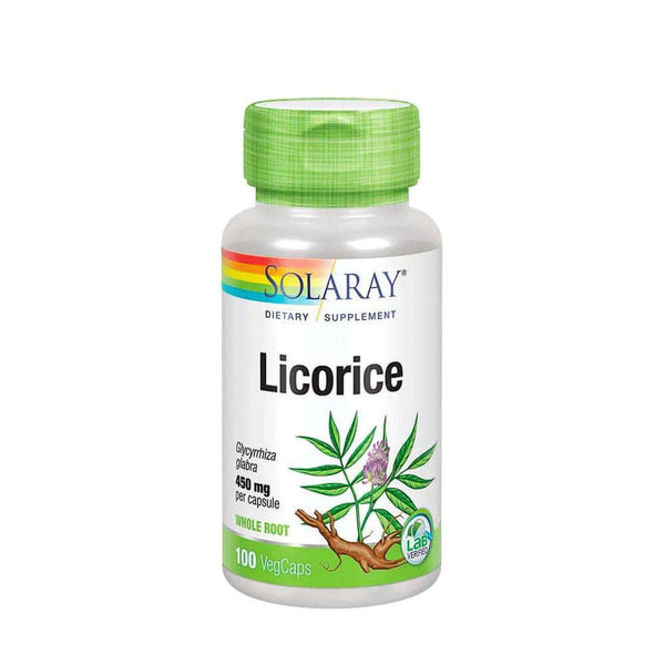 SOLARAY Licorice 450mg - Whole Root