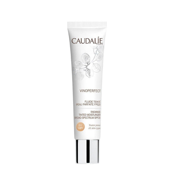 CAUDALIE Vinoperfect Radiance Tinted Moisturizer Broad Spectrum Spf20 - Light 40ml