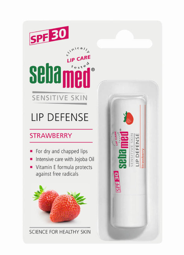 SEBAMED Lip Defense Stick Strawberry Sensitive Skin 4.8G