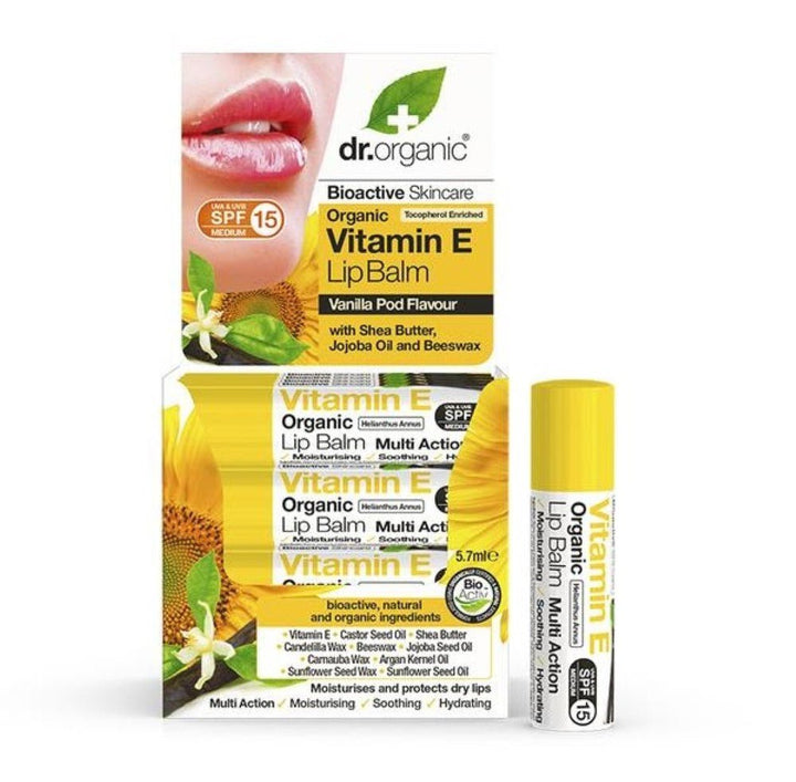 DR ORGANIC Vitamin E Lipbalm 5.7 Ml