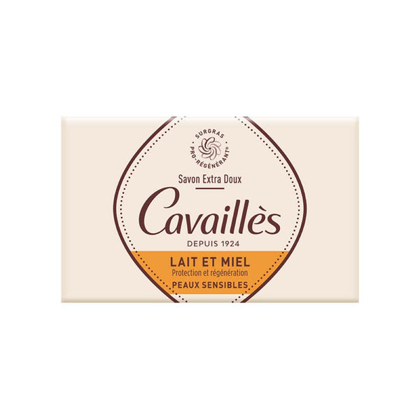 CAVAILLES Savon Extra Doux Lait Et Miel 150G