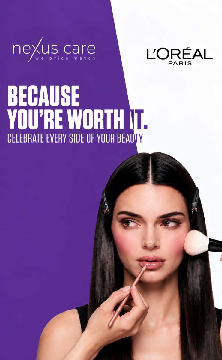 L'Oreal Paris at Nexus Care Lebanon - because you're worth it