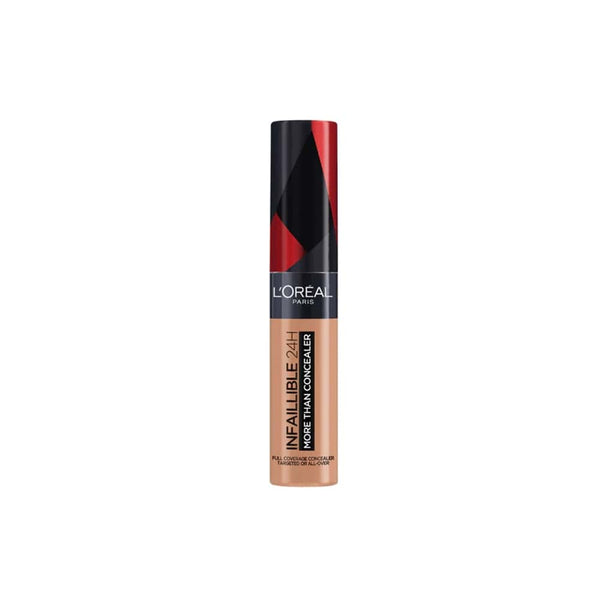 L'OREAL PARIS Infaillible Full Wear Concealer- Waterproof, Full Coverage, Makeup 330 Pecan