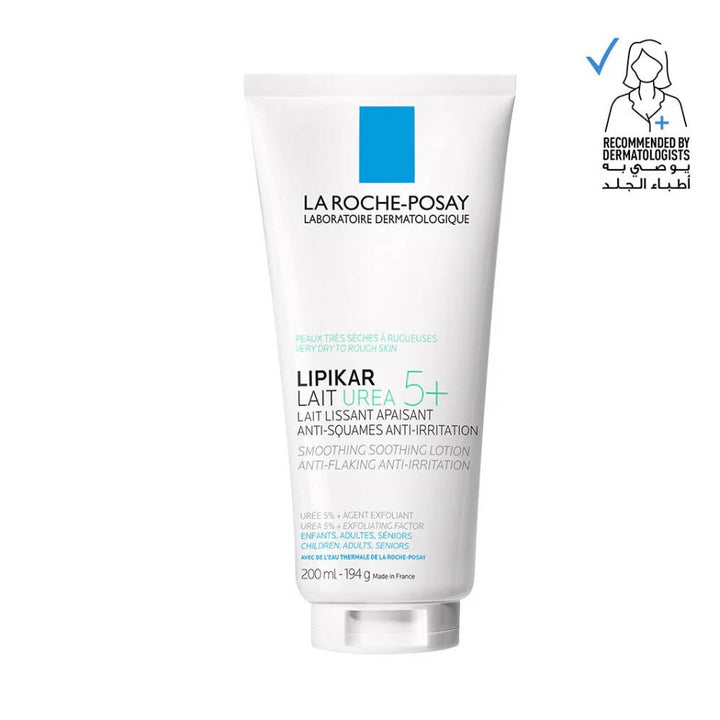 LA ROCHE - POSAY Lipikar Lait 5% Urea Body Lotion For Dry And Rough Skin 200ml