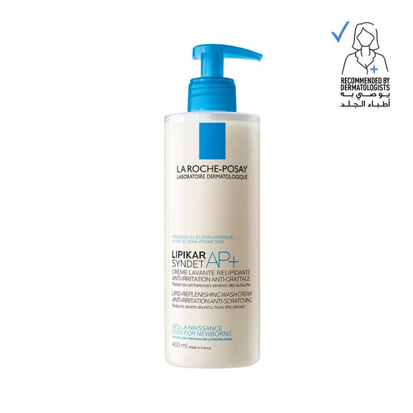 LA ROCHE-POSAY Lipikar Syndet Ap+ Body Wash For Eczema Prone Skin 400ml