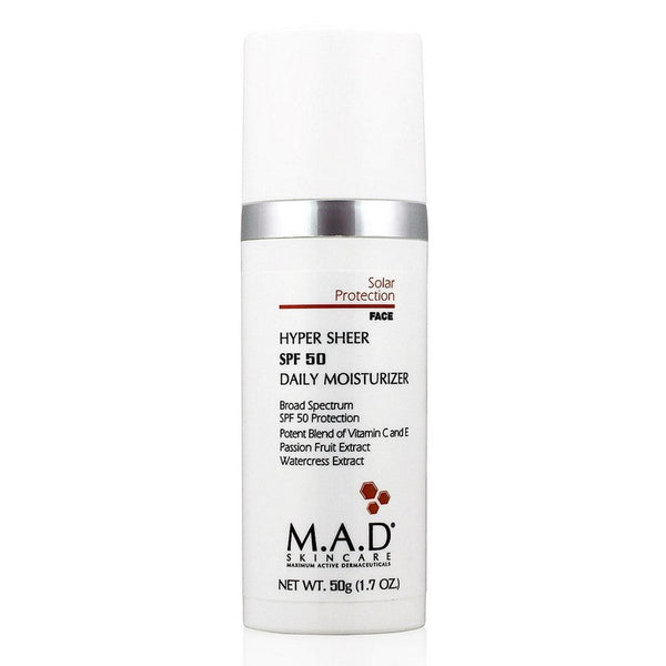 M.A.D Hyper Sheer Spf50 Daily Moisturizer 50G