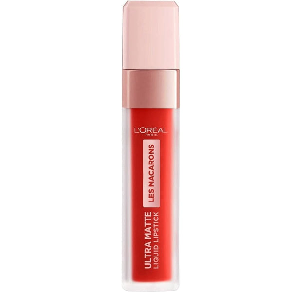 L'OREAL PARIS Infaillible Les Macarons Ultra Matte Liquid Lipstick 832 Strawberry Sauvage 7.6ml