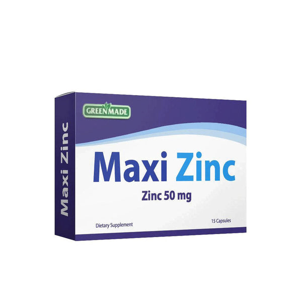 GREENMADE Maxi Zinc 50mg 15cp