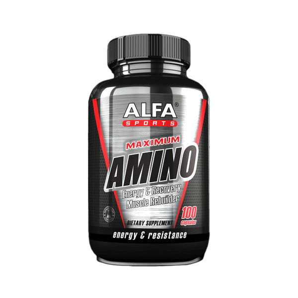 ALFA SPORTS Maximum Amino - 60 Capsules