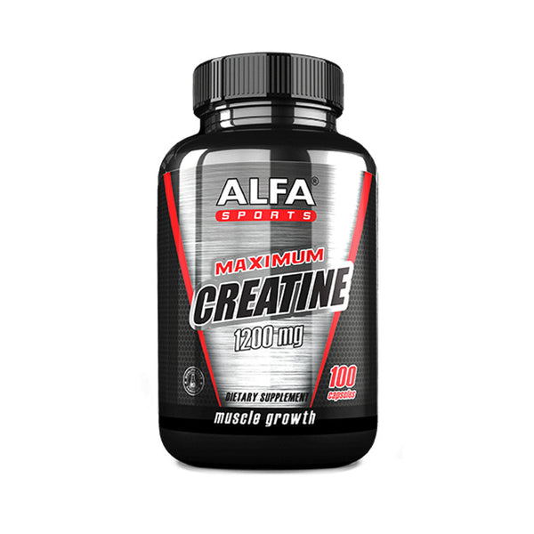 ALFA SPORTS Maximum Creatine 1200 Mg - 100 Capsules