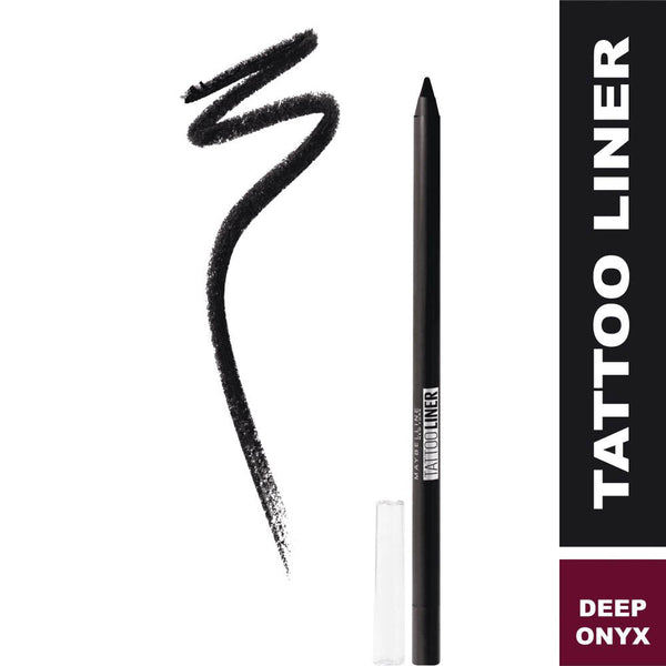 MAYBELLINE Tattoo Liner Long Wear Gel Eye Pencil - 900 Deep Onyx