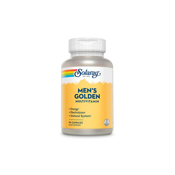 SOLARAY Men's Golden Multi-Vita-Min 90caps