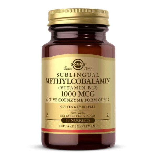 SOLGAR Methylcobalamin (Vitamin B12) 1000 Mcg