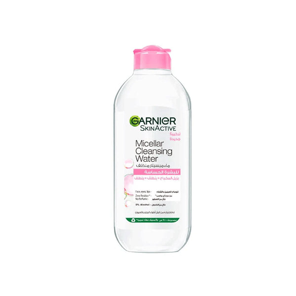 GARNIER Micellar Water 400 ML Dry Sensitive Skin D PInk