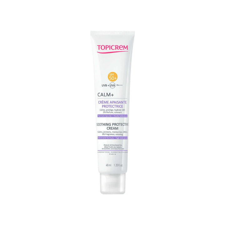 TOPICREM Calm+ Soothing Protective Cream Spf50+ 40ml