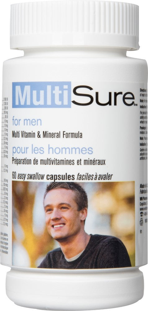 WEBBER NATURALS Multisure Men - 60 Capsules